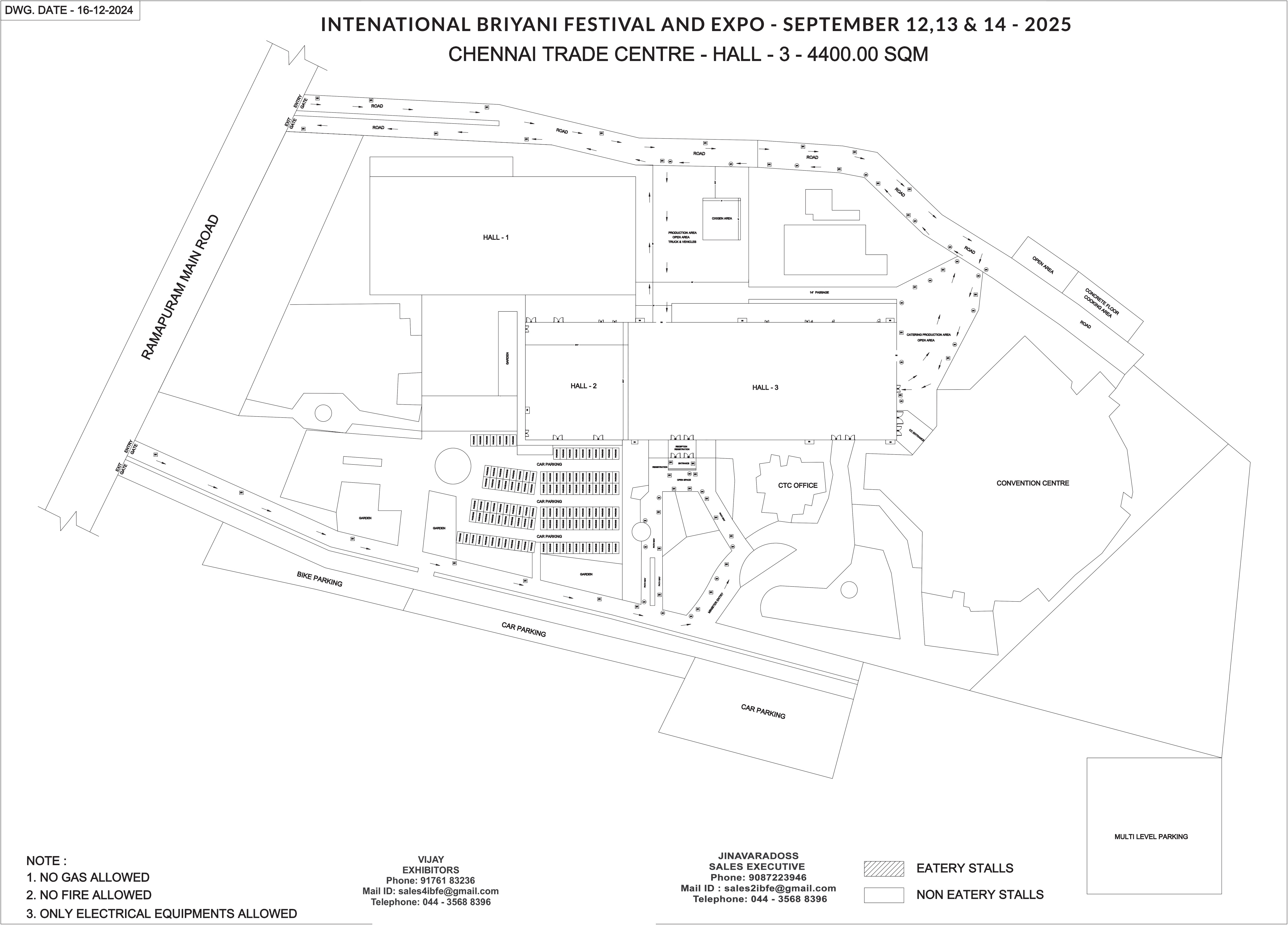 International Stall Layout 1